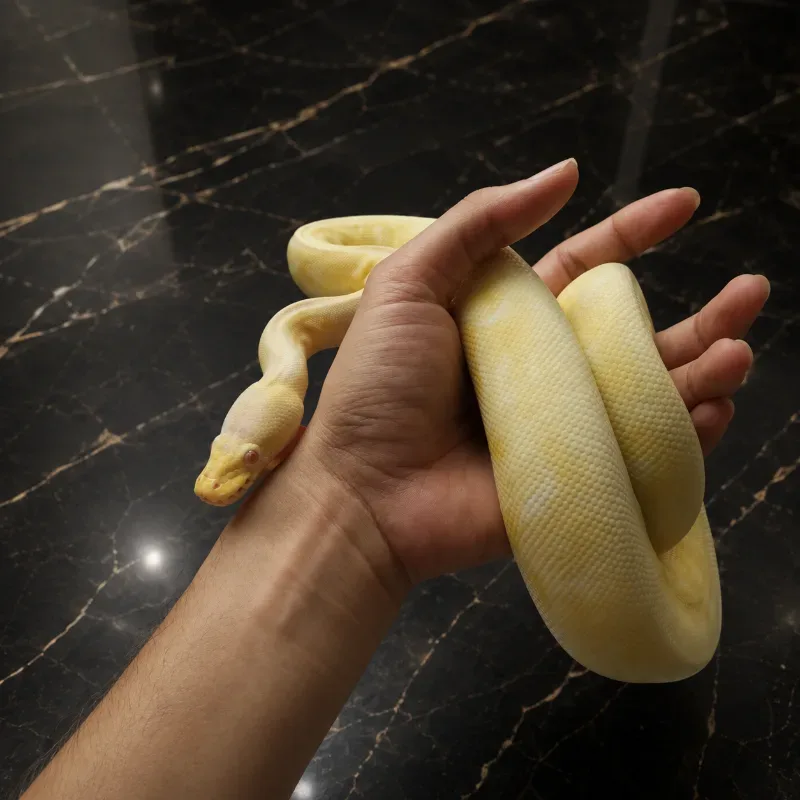 Albino Mojave Black Pewter