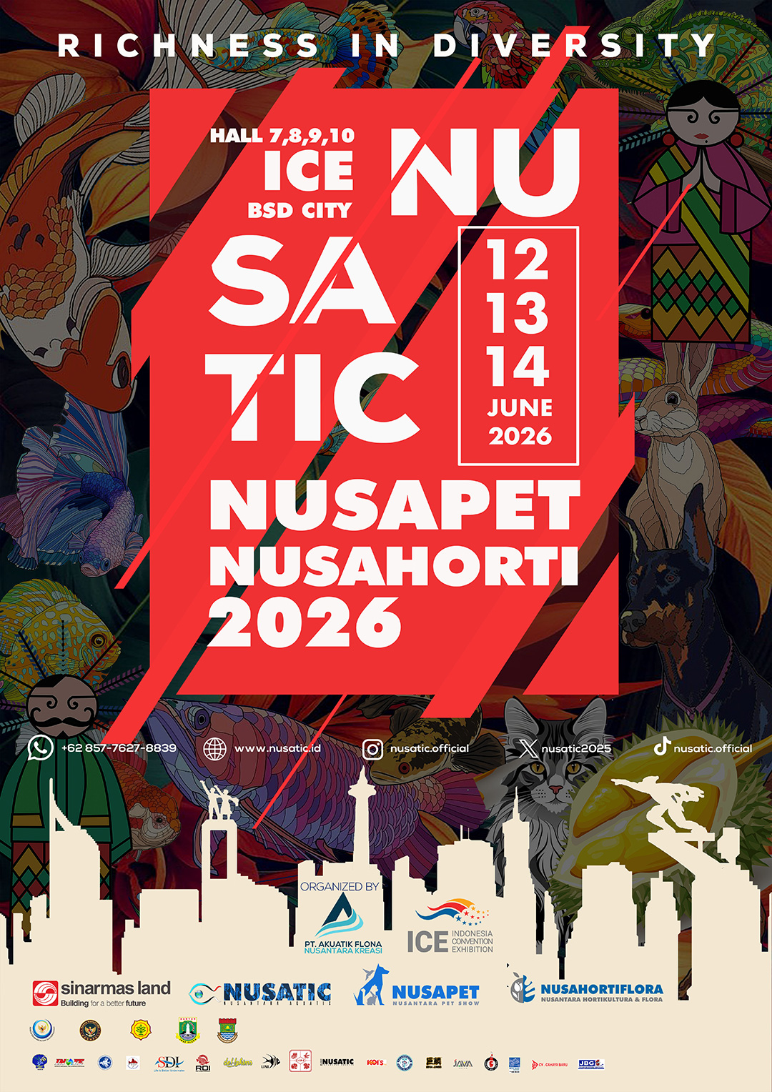 NUSATIC NUSAPET NUSAHORTI 2026