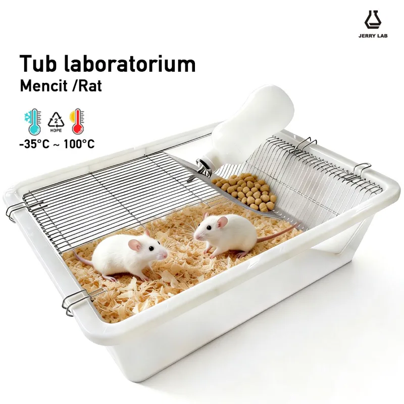 Tikus(Box+Cover+Bottle)Breeding Cage,HamsterKandang